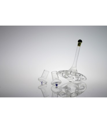 BOTTIGLIA TROTTOLA - SET 2 BICCHIERI