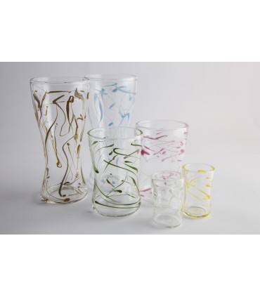 SET BICCHIERI GRANDI GOTO COLOR