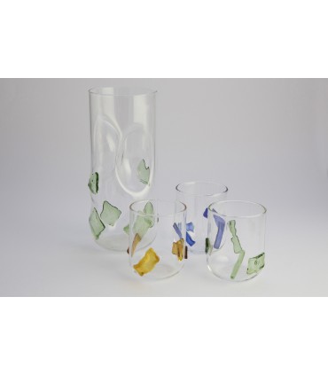 SET 6 BICCHIERI E CARAFFA CAPRI